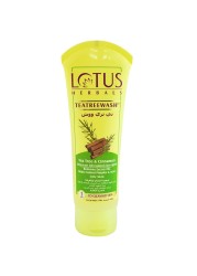 Lotus Herbals Teatreewash Tea Tree And Cinnamon Anti-Acne Oil Control Face Wash Yellow 120ml