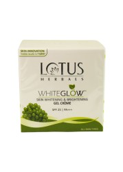 Lotus Herbals White Glow Skin Whitening And Brightening Gel Creme 60g