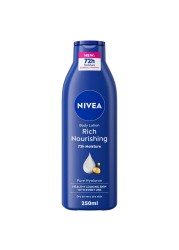 NIVEA Body Lotion, Dry to Very Dry Skin, Rich Nourishing, 250ml