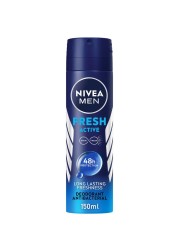 NIVEA MEN Antiperspirant Spray for Men Fresh Active Fresh Scent 150ml
