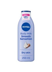 NIVEA Body Lotion, Dry Skin, Shea Smooth, Deep Moisture Serum, 250ml