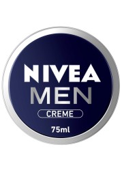 NIVEA MEN Creme Moisturising Cream Face Body &amp; Hands Tin 75ml