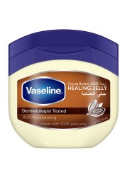 Vaseline 100% Pure Petroleum Jelly Healing For Dry Skin With Cocoa Butter To Heal Dry And Damaged Skin 100ml