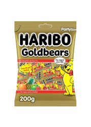 Haribo Mini Gold Bears Maxi Bag Candy, 200g