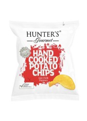 Hunter&#39;s Gourmet Hot Chili Peppers Hand Cooked Potato Chips, 40g