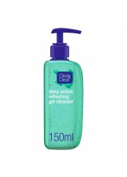Clean and Clear Face Cleanser Deep Action Gel Refreshing 150ml