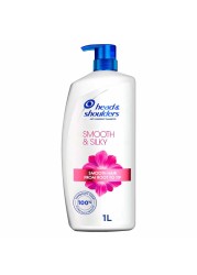 Head &amp; Shoulders Smooth &amp; Silky Anti-Dandruff Shampoo for Dry and Frizzy Hair 1L