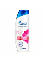 Head &amp; Shoulders Smooth &amp; Silky Anti-Dandruff Shampoo for Dry and Frizzy Hair 200ml