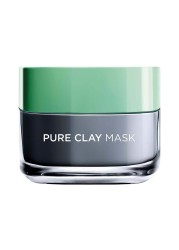 L&#39;Oreal Paris Detoxify Pure Clay Mask With Charcoal Grey 50ml