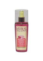 Lotus Herbals Rosetone Rose Petals Facial Skin Toner Spray 100ml Clear