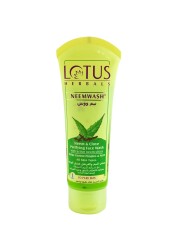 Lotus Herbals Neem And Clove Purifying Face Wash Clear 120g