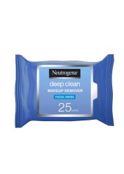 Neutrogena Makeup Remover Facial Wipes Deep Clean 25 Wipes