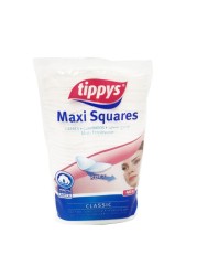 Tippys Maxi Square Cotton Cleaner 40 Pad White