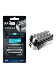 Braun 32S Cassette Replacement For Series 3 Cruzer Clean Shave Cassette Black