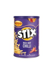 Kitco Stix Red Hot Chilli Potato Sticks, 45g