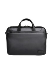 Port Designs Zurich Leather 14-15 Inches Laptop Bag Black
