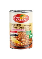 California Garden Peeled Egyptian Recipe Fava Beans 450g