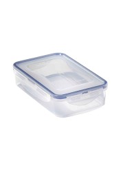 Lock &amp; LockClassic Rectangular Food Container Clear/Blue 800ml