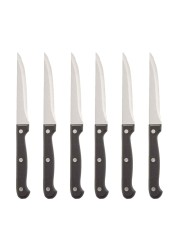 Prestige Steak Knife Set PR57110 Black 6 PCS 11cm