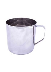 Raj Deluxe Mug Silver 10cm