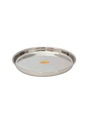 Raj Beaded Thali TB0002 Silver 26.5cm
