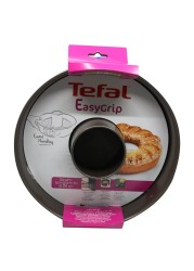 Tefal Easy Grip Savarin Springform Tin Black 25cm
