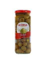Acorsa Whole Green Olives, 285g