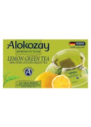 Alokozay Lemon Green Tea 25 Tea Bags