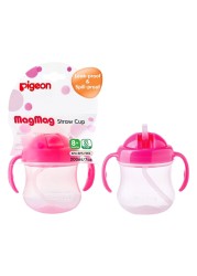 Pigeon Mag Mag Straw Cup 15734 Pink 200ml