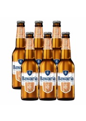 Bavaria Holland Peach Flavour Non-Alcoholic Malt Drink 330ml Pack of 6