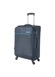 American Tourister Jamaica 4 Wheel Soft Casing Medium Luggage Trolley 66cm Navy