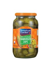 American Garden Dill Flavored Hamburger Pickle, 90.7g