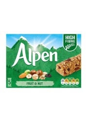 Alpen Fruit And Nut Muesli Bar 29g Pack of 5