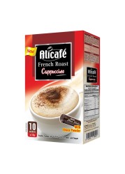 Alicafe French Roast Cappuccino Coffee 13g Pack of 10