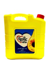 Afia Pure Sunflower Oil Enriched with Vitamins A, D and Zinc Bottle, 9L