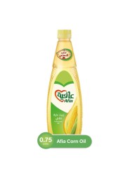 Afia Pure Corn Oil Enriched with Vitamins A, D and E Bottle, 750ml