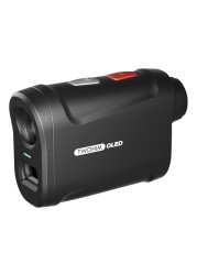 TWOHIM Mini OLED Golf Rangefinder, Black