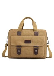 New Men s Casual Business Messenger Bag Spacious Design For Hand Carry Or Shoulder Wear