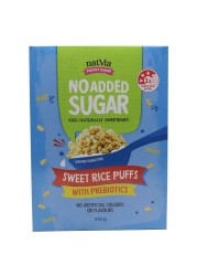 Natvia Pantry Range No Added Sugar Sweet Rice Puffs With Prebiotics 280g