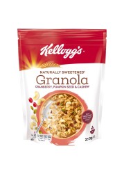 Kellogg&#39;s Granola with Cranberry Pumpkin Seed and Cashew Cereal, 250g