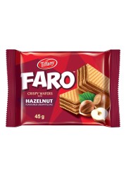 Tiffany Faro Crispy Wafer with Hazelnut Flavoured Cream Filling, 45g