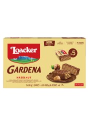 Loacker Gardena Hazelnut Wafers, 38g Pack of 5