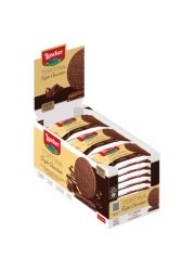 Loacker Tortina Triple Chocolate Wafers, 21g Pack of 24