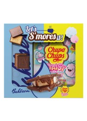 Chupa Chups Daisy Marshmallow Strawberry and Vanilla Flavour with Bahlsen Choco Leibniz Milk Chocolate Covered Biscuit 280g+265g
