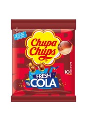Chupa Chups Cola Lollipop, 12g Pack of 10