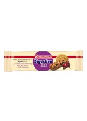 Papadopoulos Digestive Cereal Bar with Red Fruits and Milk Chocolate, 28g