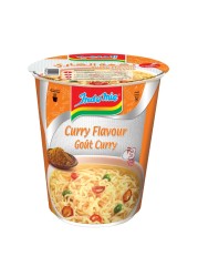 Indomie Gout Curry Flavour with Seasoning Powder and Sauce Instant Cup Noodles, 60g
