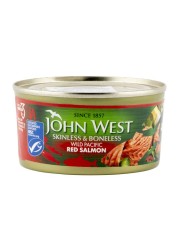 John West Skinless And Boneless Wild Pacific Red Salmon 170g