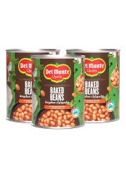 Del Monte Baked Beans in Tomato Sauce, 420g Pack of 3