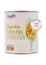 Simpl Flageolet Extra Fins 800g